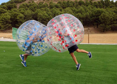 Bola de futebol abundante humana inflável hermética de TPU com bomba