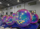 Balões de espelho coloridos reflexivos personalizados pendurados bola de espelho inflável