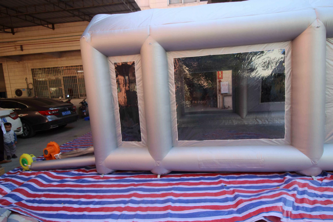 Tenda de cabine de pintura inflável portátil de alta qualidade Oxford Cabine de pintura inflável para carro 5