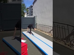 10ft Drop Stitch Material Ginástica Inflável Air Tumbling Track