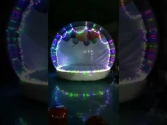 3 Meter Dia inflável Globo de Neve Photo Booth com sopro