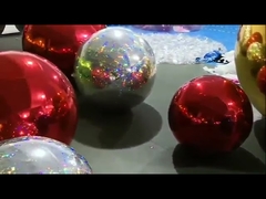 1Balão de espelho inflável com logotipo para publicidade