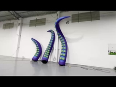 Tentáculos infláveis do polvo