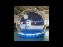 Globo exterior gigante personalizado da neve da explosão dos globos infláveis claros da neve