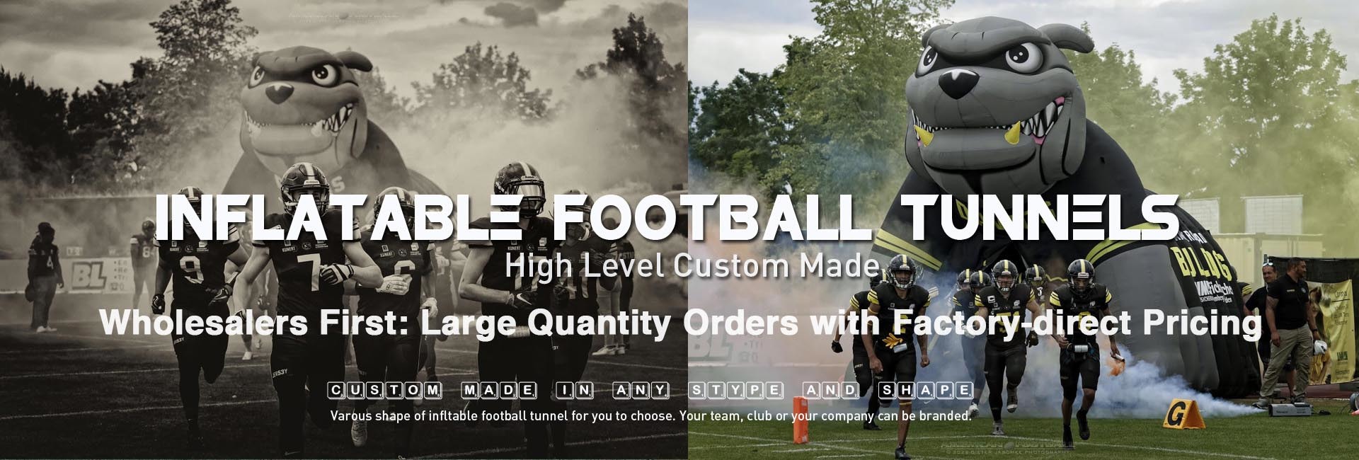 Qualidade tenda inflável de publicidade fábrica