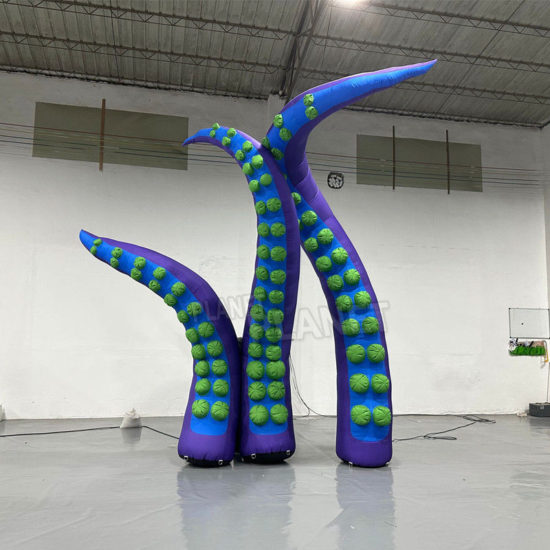 4m 5m 6m Monstro do Mar Modelo de Polvo Tentáculos Infláveis Para Decoração
