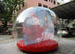 Globo inflável personalizado da neve do tamanho humano gigante com ventilador, bomba de ar
