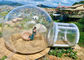 Barraca de acampamento de bolha inflável grande transparente ao ar livre único túnel inflável casa de bolha barraca de acampamento globo